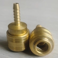 Acoplador rápido de tipo europeo, Conector de lengüeta para manguera, junta de conexión de compresor de aire 1/4, tipo alemán