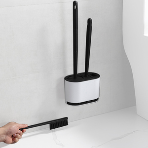 Ensemble de <span class=keywords><strong>brosse</strong></span> de toilette 3 pièces <span class=keywords><strong>Brosse</strong></span> de toilette 3 en 1 <span class=keywords><strong>Brosse</strong></span> murale sans perforation - Product Image 2