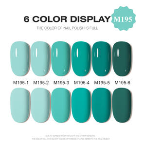 AILANUO OEM 6 Couleurs Gel pour Ongles Marque Privée UV Led Soak off Gel Polish 15ML Bouteille Vernis à Ongles GEL Boîte à Ongles de Marque Privée - Product Image 2