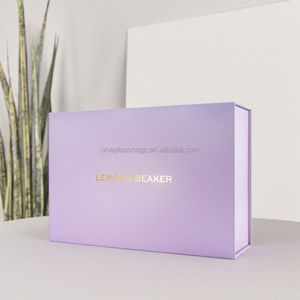 Caja de Regalo Ecológica Reciclable con Logotipo Personalizado, con Grabado, Laminado Mate, Recubrimiento UV, Papel Duro, Cartón, Cierre Magnético - Product Image 1