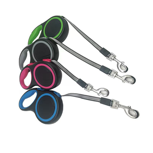 Laisse rétractable automatique 3M 5M <span class=keywords><strong>pour</strong></span> animaux de compagnie, personnalisable, en nylon, <span class=keywords><strong>pour</strong></span> l'entraînement et la traction des petits et grands chiens et chats - Product Image 6