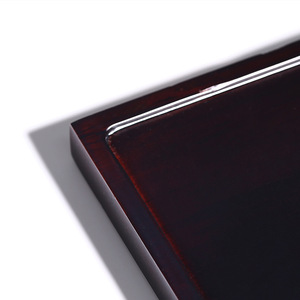 Bamboo <b>Tea</b> <b>Tray</b> Simple Style Matte Finish Home Office Use Dry Brewing Single Layer - Product Image 3