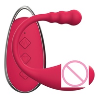 Erwachsenen-Sexspielzeug Klitoris-Nippel-Orgasmus-Gerät In-Vaginal Out-Vaginal Fernbedienung 12-Frequenz Vibration für Frauen Männer Sextoys