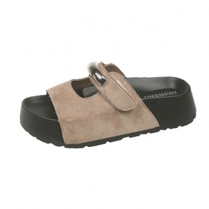 New Style Fashionable Casual Beach Outdoor Slip-on Thick-soled <b>Wedge</b> Platform for Spring <b>Summer</b> Autumn Wear Lightweight - Product Image 5