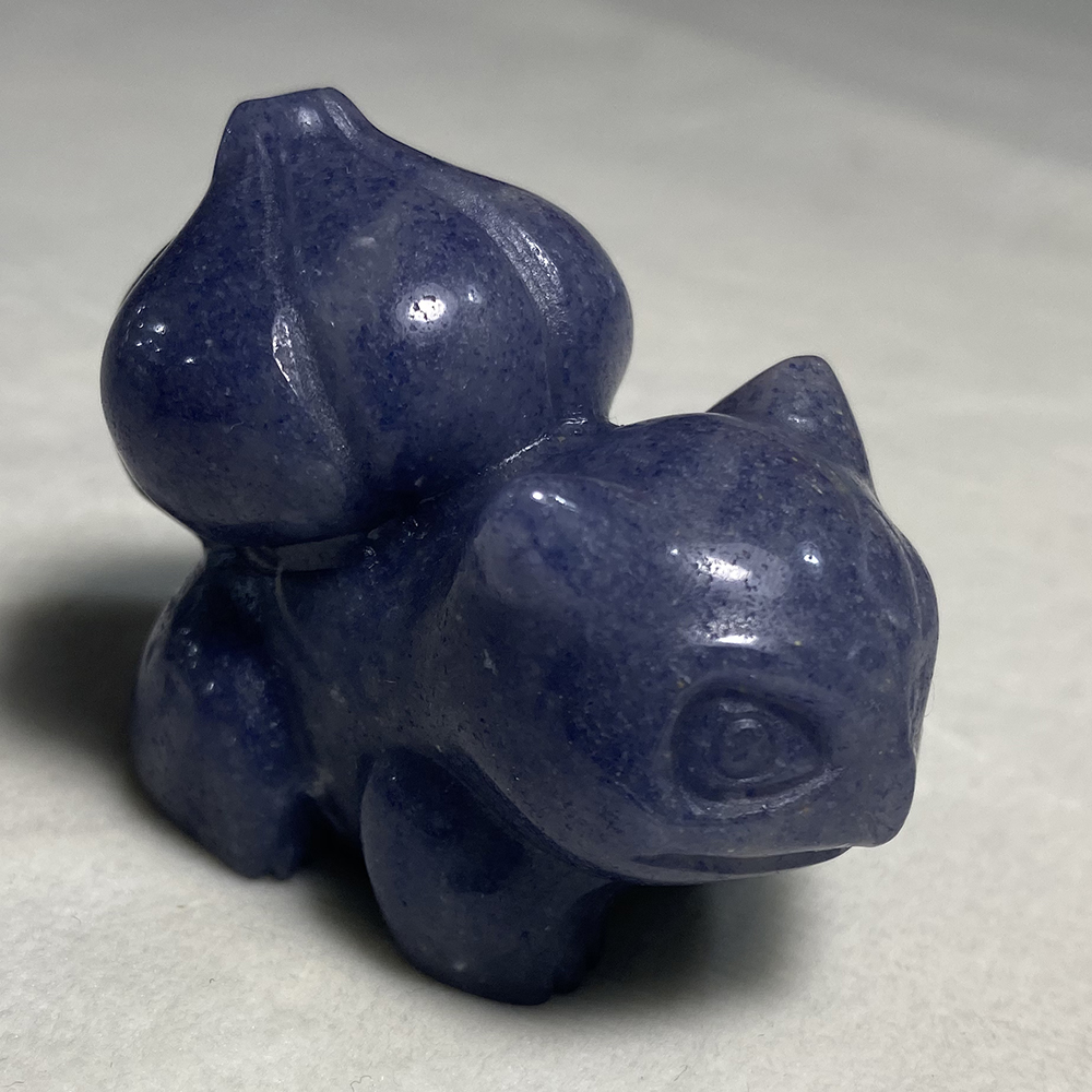bulbasaur aventurine bleue