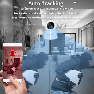 Cámara de Vigilancia Inteligente <span class=keywords><strong>V380</strong></span> APP, Full HD 3MP, Tipo Domo, Inalámbrica, WiFi, Visión Nocturna, CMOS, Audio Bidireccional, Almacenamiento en la Nube, Tarjeta SD - Product Image 3