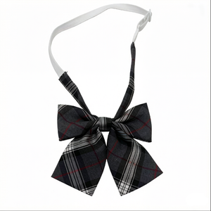 Accesorios para Túnica <span class=keywords><strong>de</strong></span> Graduación, Estilo Inglés, para Uso Colectivo, Sin Atar las Botas <span class=keywords><strong>Corbata</strong></span> <span class=keywords><strong>de</strong></span> Moño <span class=keywords><strong>con</strong></span> <span class=keywords><strong>Cuello</strong></span> a Cuadros TR - Product Image 5