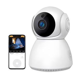 Cámara de Seguridad Interior <span class=keywords><strong>V380</strong></span> <span class=keywords><strong>Pro</strong></span> WiFi PTZ 360 °   Cámara de Vigilancia con Rotación, Visión Nocturna por Infrarrojos y Audio Bidireccional - Product Image 1