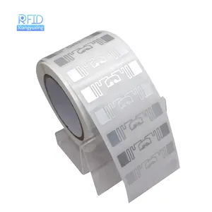 Etiqueta RFID UHF RFID EPC 128 bits 860 ~ 960mhz Etiqueta RFID em branco Etiquetas brancas ou etiquetas impressas