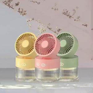 हॉट सेलिंग 2-इन-1 ह्यूमिडिफायर प्रशंसक पोर्टेबल एयर कूलर होम होटल मल्टी-फंक्शनल हैंडहेल्ड हल्के 4-6 घंटे - Product Image 3