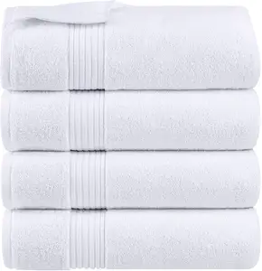 होटल और घर के लिए अनुकूलित रंग होटल नरम सूती स्नान तौलिया सेट चेहरा तौलिया हाथ तौलिए