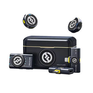 Hollyland <span class=keywords><strong>Lark</strong></span> M2 Micrófono Lavalier inalámbrico para cámara iPhone Rango de 300m Cancelación de ruido Batería 30H para fotografía Vlog - Product Image 1