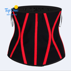 Top One, moldeador de cuerpo personalizado para mujer, venta al por mayor, entrenador de cintura de látex corto - Product Image 3