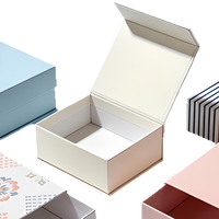 Boîte d'emballage personnalisée avec couvercle et base, boîte à tiroir en papier de haute qualité, logo personnalisé, cosmétiques, soins de la peau, boîte en papier rigide colorée, impression UV