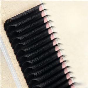 ถาดขนตาปลอม 0.03 05 07 เมกะวอลลุ่ม แบรนด์ส่วนตัว ต่อขนตา 8-25 มม. ขายส่ง ขนตาสีดำด้าน - Product Image 4