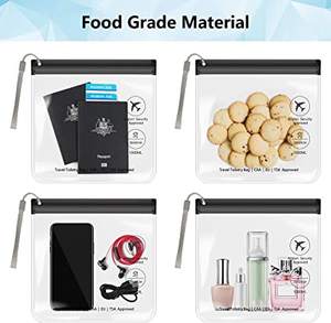 Bolsa pequeña <span class=keywords><strong>de</strong></span> plástico 2024, filtro <span class=keywords><strong>de</strong></span> líquido automático, bolsa <span class=keywords><strong>de</strong></span> líquidos TSA, embalaje transparente biodegradable, bolsa <span class=keywords><strong>de</strong></span> líquido <span class=keywords><strong>de</strong></span> seguridad aeroportuaria - Product Image 5