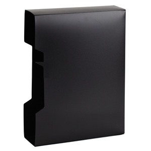 Comix United Clear Book A4, organizador de oficina con 80 bolsillos, tipo vertical, rectangular, de plástico PP, azul y negro - Product Image 2