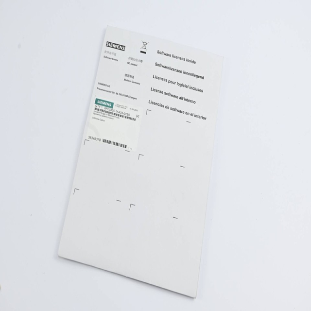 Software License 6FC5865-1AA33-0YB0 Software License PLC