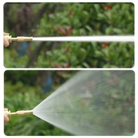 Buse à jet haute pression en laiton multi-usage pour jardin en alliage de cuivre robuste avec divers motifs