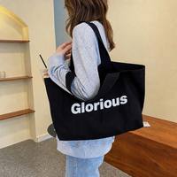 Sac en toile personnalisé imprimé avec poignée en point de croix pour le transport quotidien, les trajets et les sorties du week-end