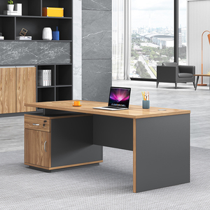 Escritorio De Estación De Trabajo Moderno A Precio Barato Al Por Mayor Muebles De Oficina Escritorio De Oficina Ejecutivo Para CEO Estación De Trabajo Para Personal - Product Image 4
