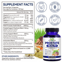 Solotree 90 capsules 10 herbes vitamines complément alimentaire capsules pour la santé de la prostate favorisant la santé de la prostate