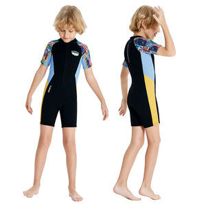 Combinaison de surf pour enfants 2,5 mm en néoprène <span class=keywords><strong>Shorty</strong></span> Combinaison de <span class=keywords><strong>plongée</strong></span> Enfants Garçons Filles Combinaison de bain thermique Combinaison de <span class=keywords><strong>plongée</strong></span> libre W207 - Product Image 5