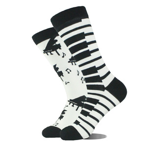 Colorful Food <b>Animals</b> & Fruits <b>Patterns</b> Custom Design Unisex Men Crew Funny Socks Socks - Product Image 5