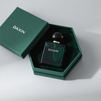 Flacon de parfum en verre carré de luxe, nouveau design, logo personnalisé, vide, 75 ml, 100 ml, 120 ml, flacon de parfum pour emballage personnalisé