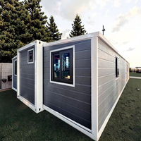 Maison conteneur extensible préfabriquée de haute qualité 20 pieds 30 pieds 40 pieds 2 3 4 chambres à coucher Bâtiment préfabriqué Maison modulaire Casa Contenedor