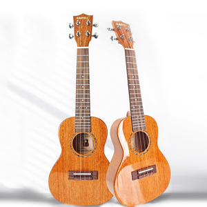 Ukulélé GALYDA 4 cordes, corps en bois, manche en acajou, touche en palissandre, finition vernie, guitare pour débutants - Product Image 1