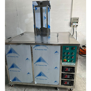 Nettoyeur à ultrasons à plateforme hydraulique à commande automatique par PLC pour pièces de moteur, carburateurs - <span class=keywords><strong>Nettoyage</strong></span> à ultrasons industriel - Product Image 6