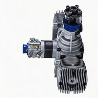 Moteur à essence bicylindre 70cc à deux temps pour accessoires de drones à aile rotative, personnalisable
