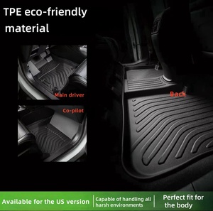 Haute Performance 3D TPE <span class=keywords><strong>tapis</strong></span> stellaire <span class=keywords><strong>tapis</strong></span> anti-rayures <span class=keywords><strong>tapis</strong></span> <span class=keywords><strong>de</strong></span> sol en caoutchouc Double couche MiPi Premium <span class=keywords><strong>voiture</strong></span> <span class=keywords><strong>tapis</strong></span> ensemble tous temps - Product Image 4