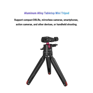 Mini Trípode de Mesa Ajustable <span class=keywords><strong>SmallRig</strong></span> 2664 Universal con Cabezal Panorámico para Teléfono, Cámara y DSLRs - Product Image 2
