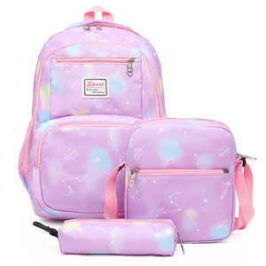 Sac à dos Oxford imperméable personnalisé <span class=keywords><strong>pas</strong></span> <span class=keywords><strong>cher</strong></span> pour adolescentes et adolescents, doublure en nylon et polyester, fermeture éclair, grande capacité, sac d'école - Product Image 6