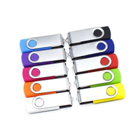 Flashdisk Putar USB 64GB 128GB 1GB 16GB USB2.0/3.0 Logo Kustom Pendrive Memori Disk Putar di Kunci Hadiah USB Flash Drive Flashdisk Putar USB