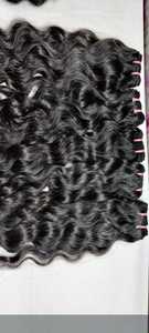 Cheveux Indiens Remy à Double Trame Faite à la Machine, Ondulation Naturelle, Lisses, Ondulations Profondes pour Tressage, Toutes Couleurs HARSHATH HAIR EXPORT - Product Image 1