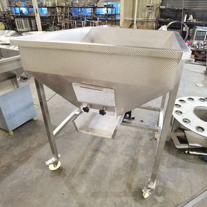 Cấp Thực Phẩm Mới Có Thể Điều Chỉnh Tốc Độ 304 Thép Không Gỉ 150L Chống Vi Khuẩn Rung Máy Trung Chuyển Cho Hạt Và Các Loại Hạt - Product Image 5