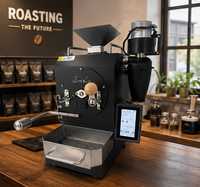 Torréfacteur à café de 600 g, machine à torréfier le café électrique commerciale pour café et petites entreprises