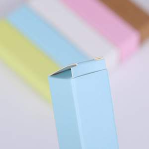 Boîte de papier pliable personnalisée Boîte de papier artisanale cosmétique écologique Emballage de maquillage de rouge à lèvres pour les soins de la peau Boîtes à cosmétiques - Product Image 2