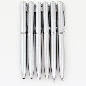 Petit stylo à bille en métal de haute qualité, personnalisé, pour les voyages - Product Image 2