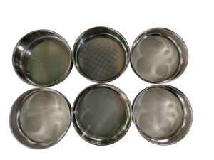 Tamis de laboratoire de haute précision en acier inoxydable 304/316L pour l'analyse des particules fines, 1-400 microns - Product Image 1