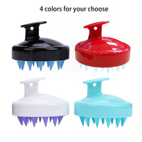 Oem Hot Koop Zachte Siliconen Shampoo Haar Hoofdhuid Massager Brush