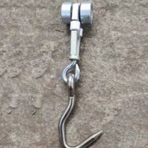 Crochet à poulie pour boucherie, outil d'abattage de bétail, équipement d'abattoir, machine automatique pour vaches, poulie durable pour accrocher la viande, carcasse de bœuf - Product Image 2