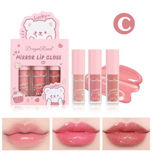 Set di lucidalabbra a forma di orsetto, idratante, brillante, lucido, kit di rossetti liquidi per il trucco quotidiano - Product Image 2