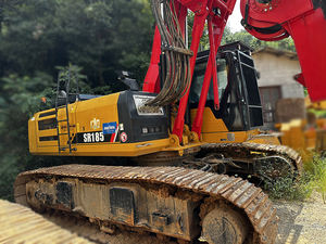 SANYS SR 185, máquina perforadora de cimentación, perforación rotativa de pozo, apilamiento con motor de movilidad sobre orugas y componentes del núcleo del motor - Product Image 2