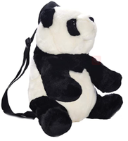 Sac d'école en peluche panda neuf, directement de l'usine, jouet en peluche doux avec rembourrage en coton PP pour enfants de 2 ans et plus