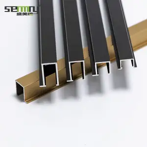 Factory Direct Sales Minimalist Anti Slip Metal Strip Aluminium Tile Trim