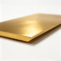 High Precision H65 C26800 Brass Alloy Plate Mirror Polished Copper Zinc Sheet Soft Temper for Electronic Terminal Jewelry